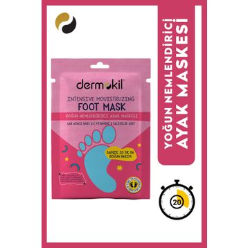 Dermokil Yoğun Nemlendirici 30 ml Ayak Maskesi