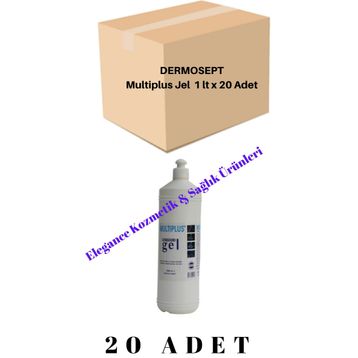 Dermosept 1 lt Multiplus Ultrason - Ekg ve Epilasyon Jeli
