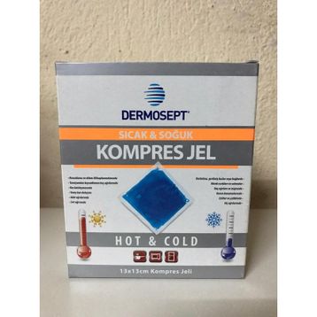 Dermosept 13x13 cm Sıcak Soğuk Kompres Jel