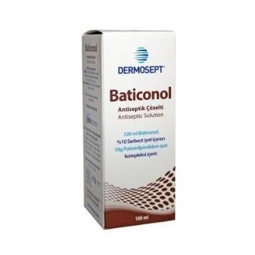 Dermosept Baticonol %10 100 ml Antiseptik Çözelti