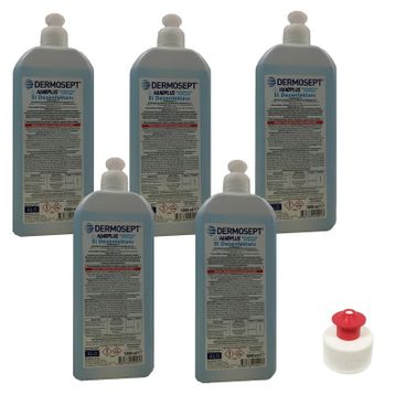 Dermosept Handplus Antibakteriyel 5x1000 ml El Dezenfektanı