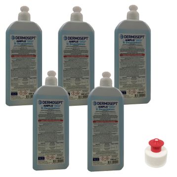 Dermosept Handplus Antibakteriyel 5x1000 ml El Dezenfektanı