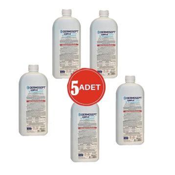 Dermosept Handplus Antibakteriyel 5x1000 ml El Dezenfektanı
