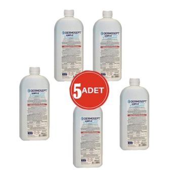 Dermosept Handplus Antibakteriyel 5x1000 ml El Dezenfektanı