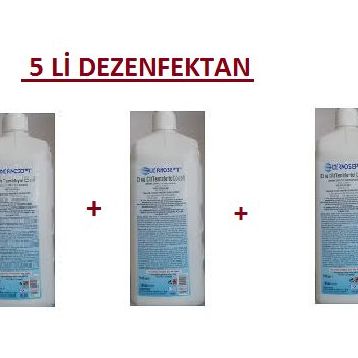 Dermosept Handplus Antibakteriyel 5x1000 ml El Dezenfektanı