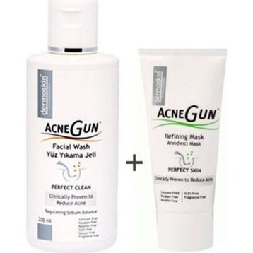 Dermoskin Acgun 200 ml Tonik + Acgun 30 ml Arındırıcı Maske