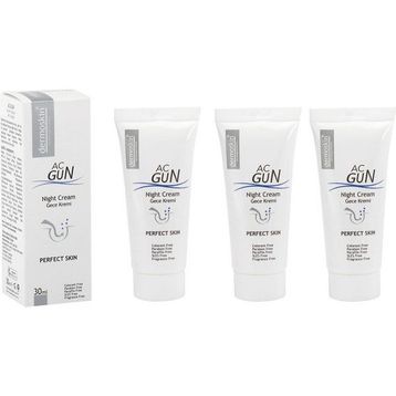 Dermoskin Acgun 3x30 ml Gece Kremi