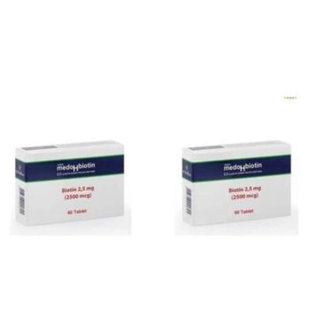 Dermoskin Medohbiotin Biotin 2.5 mg 60 Tablet