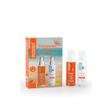 Dermoskin Transparent Bronze Protective Oil SPF 15 Güneş Losyonu
