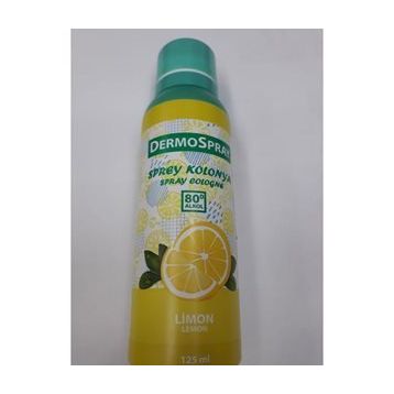 DermoSpray 80 Derece 125 ml Limon Sprey Kolonya
