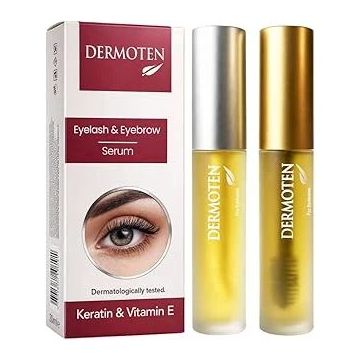 Dermoten 20 ml Besleyici ve Güçlendirici Kaş Kirpik Serumu