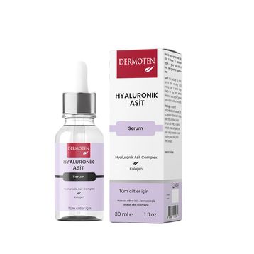 Dermoten Hyaluronik Asit 30 ml Nemlendirici Cilt Bakım Serumu