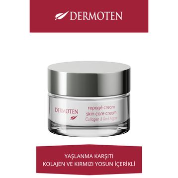 Dermoten Repage Yaşlanma Karşıtı Kolajen & Kırmızı Yosun 50 ml Cilt Bakım Kremi