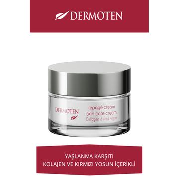 Dermoten Repage Yaşlanma Karşıtı Kolajen & Kırmızı Yosun 50 ml Cilt Bakım Kremi