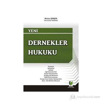 DERNEKLER HUKUKU - MINTEZ ŞİMŞEK