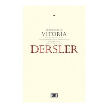 Dersler - Francisco de Vitoria
