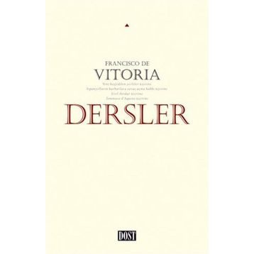 Dersler - Francisco de Vitoria