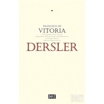 Dersler - Francisco de Vitoria