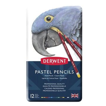 Derwent 12 Renk Pastel Boya Kalemi