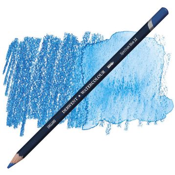 Derwent 32 Spectrum Blue Watercolour Pencil Sulu ve Kuru boya Kalemi