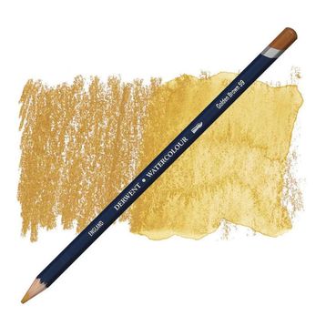 Derwent 59 Golden Brown Watercolour Pencil Suluboya Kalemi