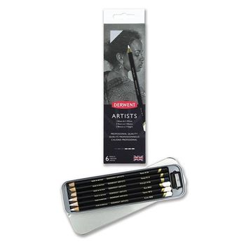 Derwent Artists Pencils Artist Kuru Boya Kalemi 6'lı Set