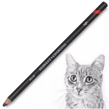 Derwent Charcoal Pencils Light Kömür Füzen Kalem
