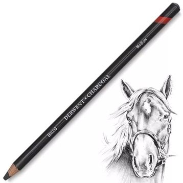 Derwent Charcoal Pencils Medium Kömür Füzen Kalem
