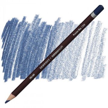 Derwent Coloursoft C310 Prussian Blue Kuruboya Kalemi