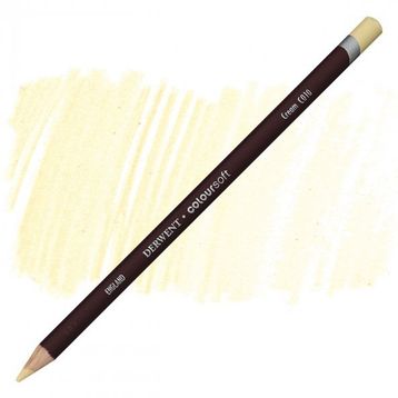Derwent Coloursoft Pencil C010 Cream Kuruboya Kalemi