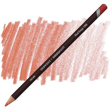 Derwent Coloursoft Pencil C090 Blood Orange Kuruboya Kalemi