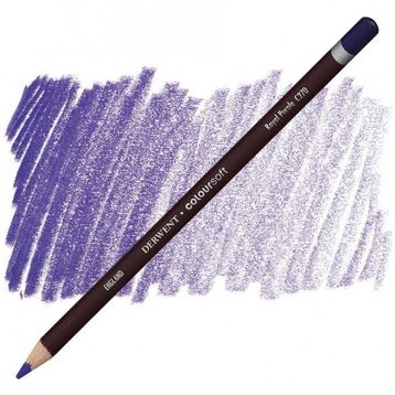Derwent Coloursoft Pencil C270 Royal Purple Yumuşak Kuru Boya Kalemi