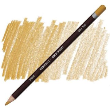 Derwent Coloursoft Pencil C590 Ochre Kuruboya Kalemi