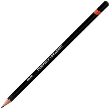 Derwent Dereceli 5B Köşeli Siyah Graphic Kurşun Kalem