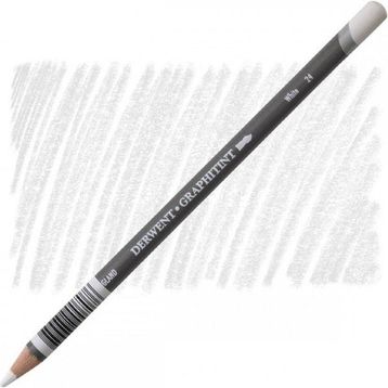 Derwent Graphitint 24 White Kuru Boya Kalemi