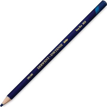 Derwent Inktense 0850 Deep Blue Mürekkep Bazlı Sulu Boya Kalemi