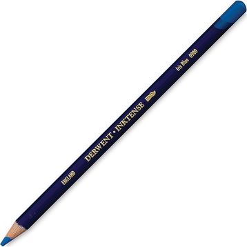 Derwent Inktense 0900 Iris Blue Mürekkep Bazlı Sulu Boya Kalemi