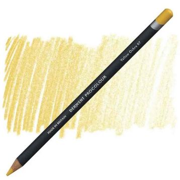 Derwent Procolour 07 Yellow Ochre Kuru Boya Kalemi