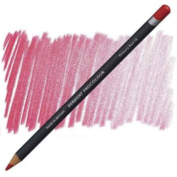 Derwent Procolour 12 Prımary Red Kuru Boya Kalemi