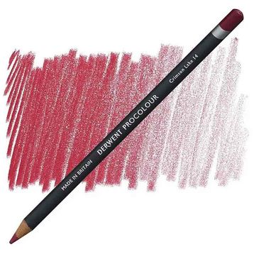 Derwent Procolour 14 Crimson Lake Kuru Boya Kalemi