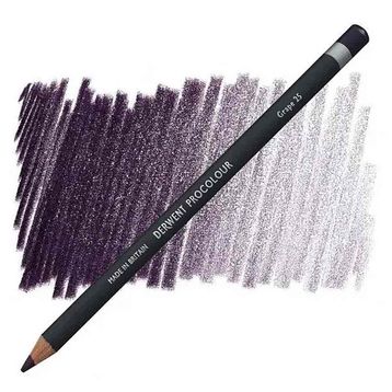 Derwent Procolour 25 Grape Kuru Boya Kalemi
