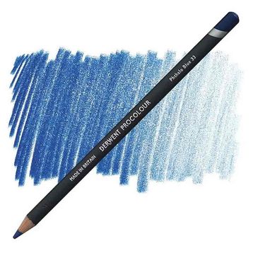 Derwent Procolour 33 Phthalo Blue Kuru Boya Kalemi