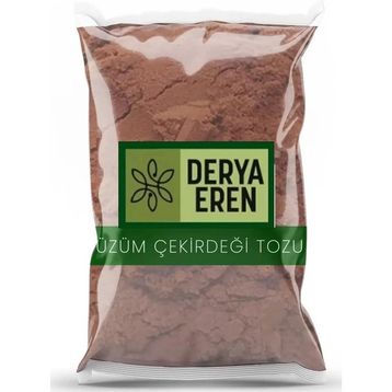 Derya Eren 1 kg Öğütülmüş Siyah Üzüm Çekirdeği Tozu