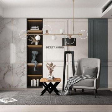 Deryawood Ruta 70x120x45 cm Açık Ceviz Masif Ahşap Ofis Sehpa