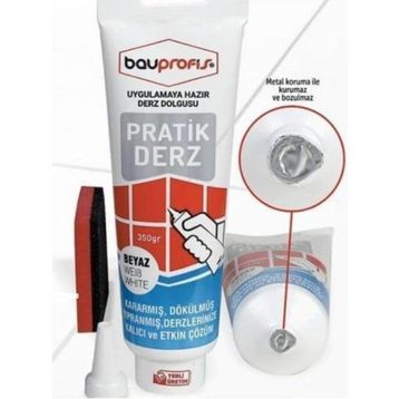 Derzmatik 350 gr Gaga Uçlu Beyaz Derz Dolgusu