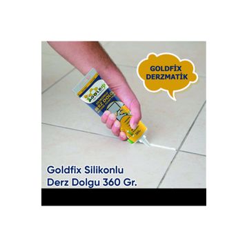 Derzmatik Gaga Uçlu 360 gr Beyaz Derz Dolgu