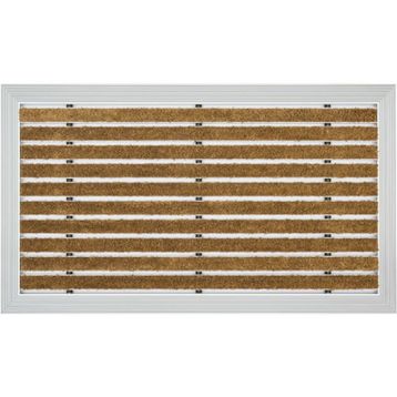 Desan 48x80 cm Bej Ultra Mat Koko Fitilli Alüminyum Paspas