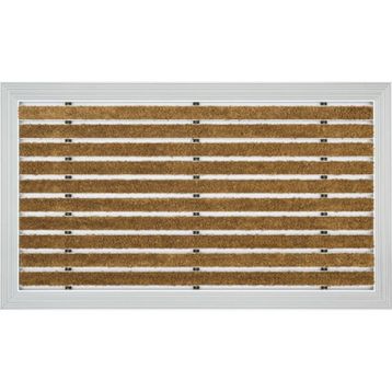 Desan 48x80 cm Bej Ultra Mat Koko Fitilli Alüminyum Paspas