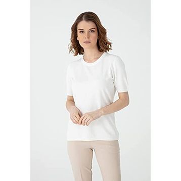 Desen Triko 02420344 Kemik Kadın Bluz