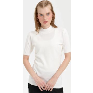 Desen Triko 02420345 Kemik Kadın Bluz